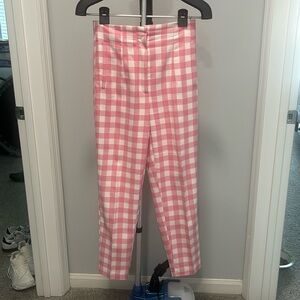 Zara Pink/Ivory Pants